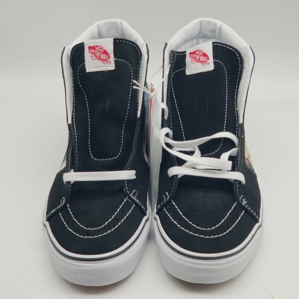 Vans Sk8-Hi MOCA Frances Stark Mens 10 Black Skate Sneaker Shoes VN0A5KRHA55 - Picture 3 of 9